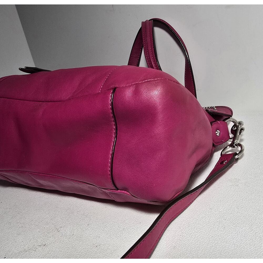 COACH Daisy Mia, Magenta Shoulder/Crossbody Bag w/Strap Genuine leather - F23901 - Picture 10 of 14